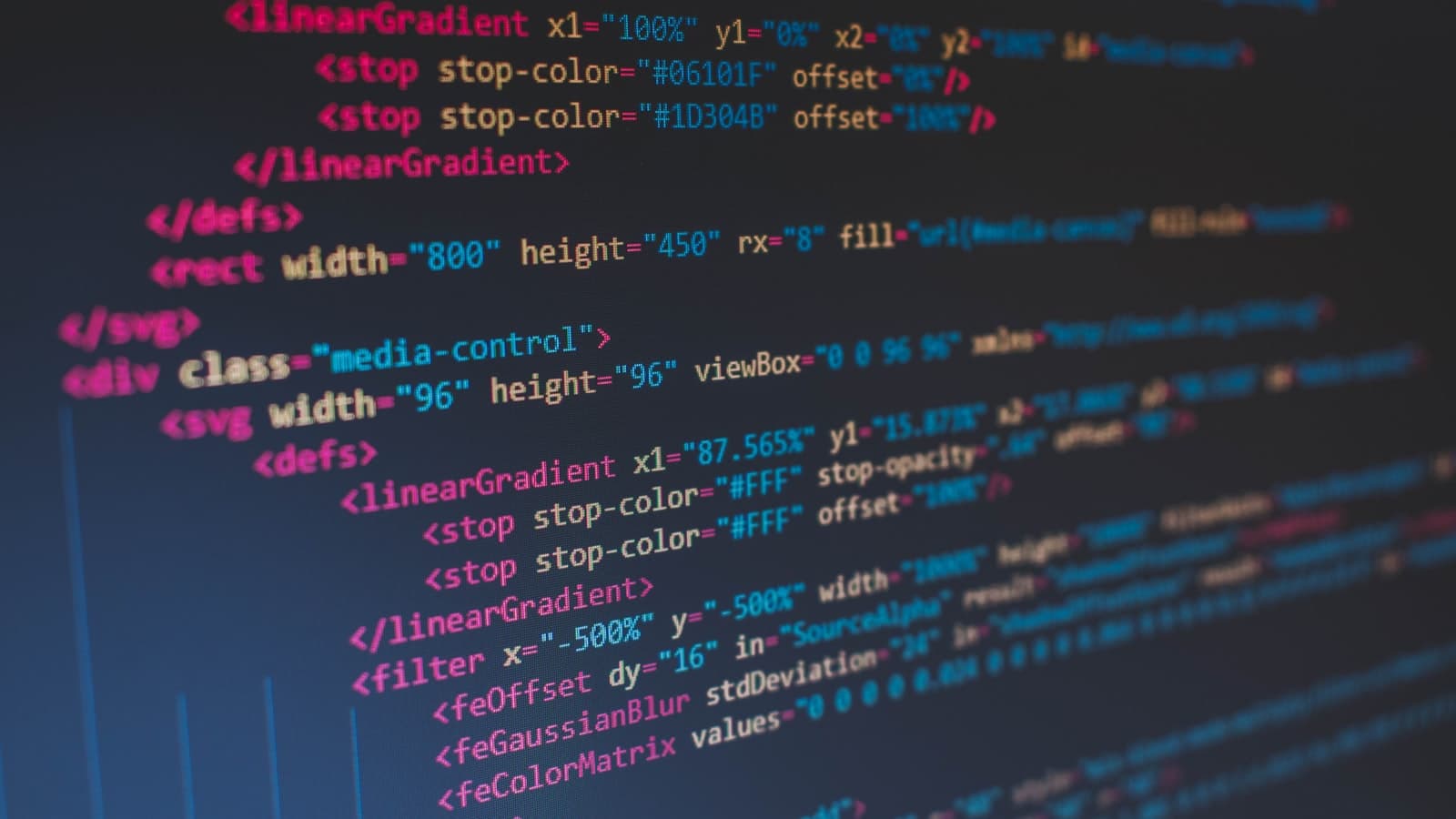 Colorful code editor