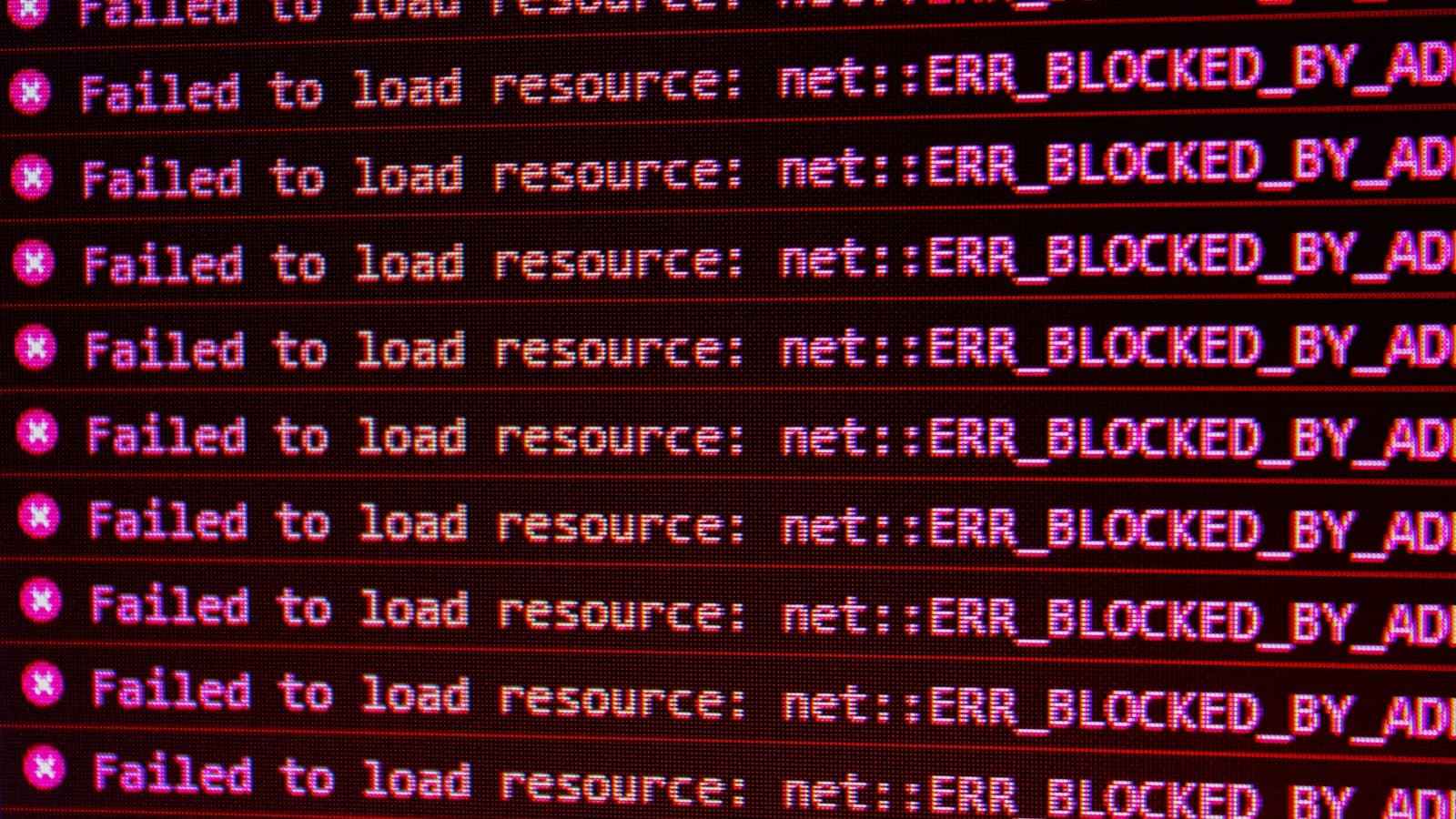 Debugging on a screen